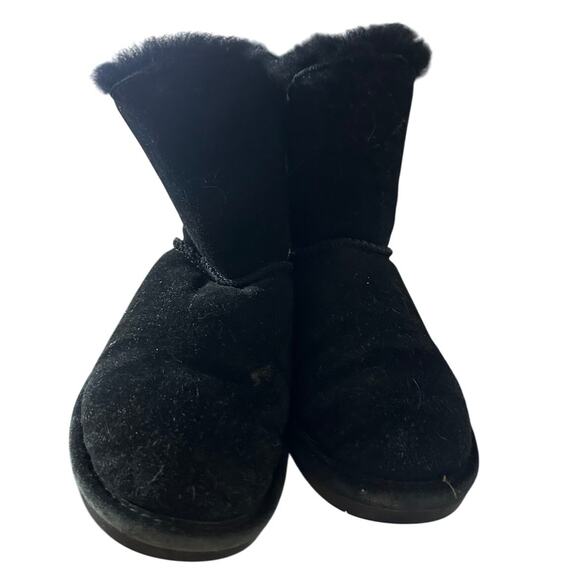 BearPaw Rosie Suede Shearing Lined Boots Size 8 - Picture 4 of 7